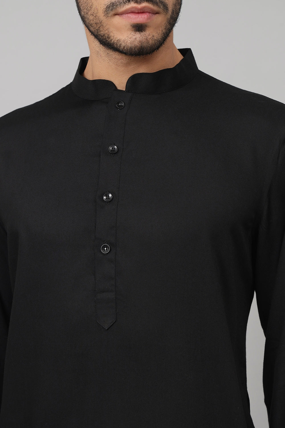 Stem Embroidery Cotton Kurta by Hilo Design | Grocsy