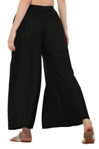 PAVONINE Black Color Rayon Fabric Jumbo Sharara For Women | Grocsy