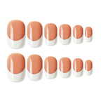 Shills Professional Reusable Press On Nails French Square - SPN727 | Grocsy