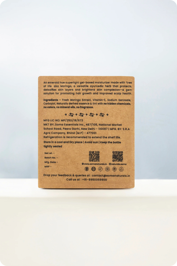 Soma Naturals Moringa Gel | Grocsy