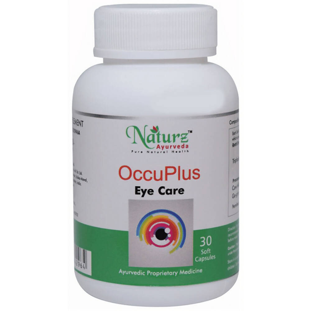 Naturz Ayurveda Occuplus Eye Care Capsules | Grocsy
