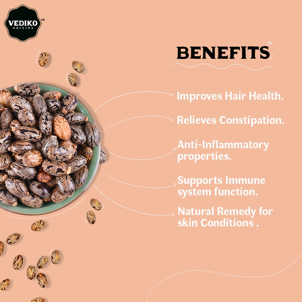 Vediko Origins Castor Oil | Grocsy
