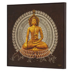Tehzeeb Creations Golden Embossed Wall Painting | Grocsy