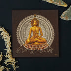 Tehzeeb Creations Golden Embossed Wall Painting | Grocsy
