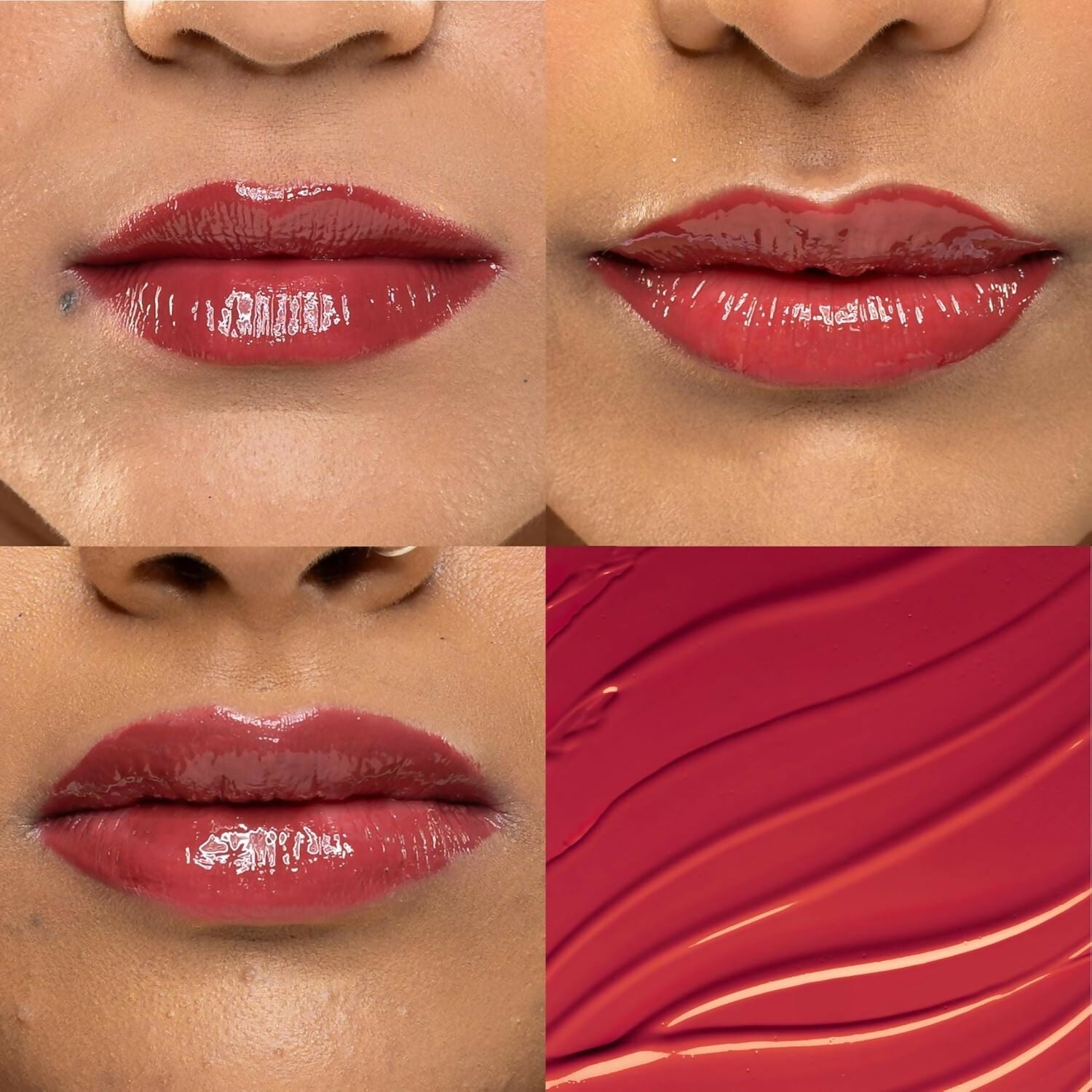 The Skin Diet Company Lip Barrier Tint Pink Affair - Brick Red | Grocsy