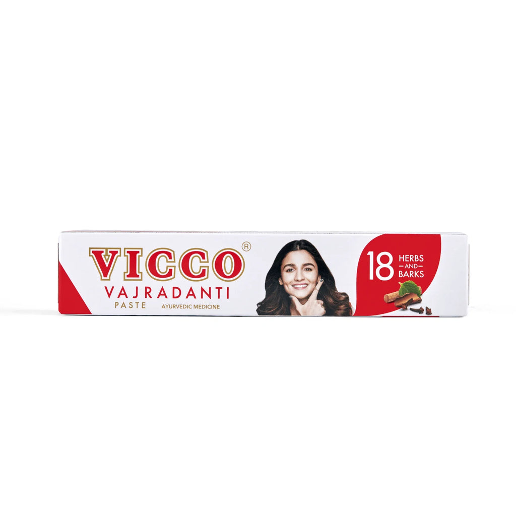 Vicco Vajradanti Ayurvedic 18 Herbs and Barks Toothpaste | Grocsy