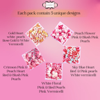 Confect Valentine Sprinkles | 11 Edible Decoration for Baking & Dessert | Grocsy