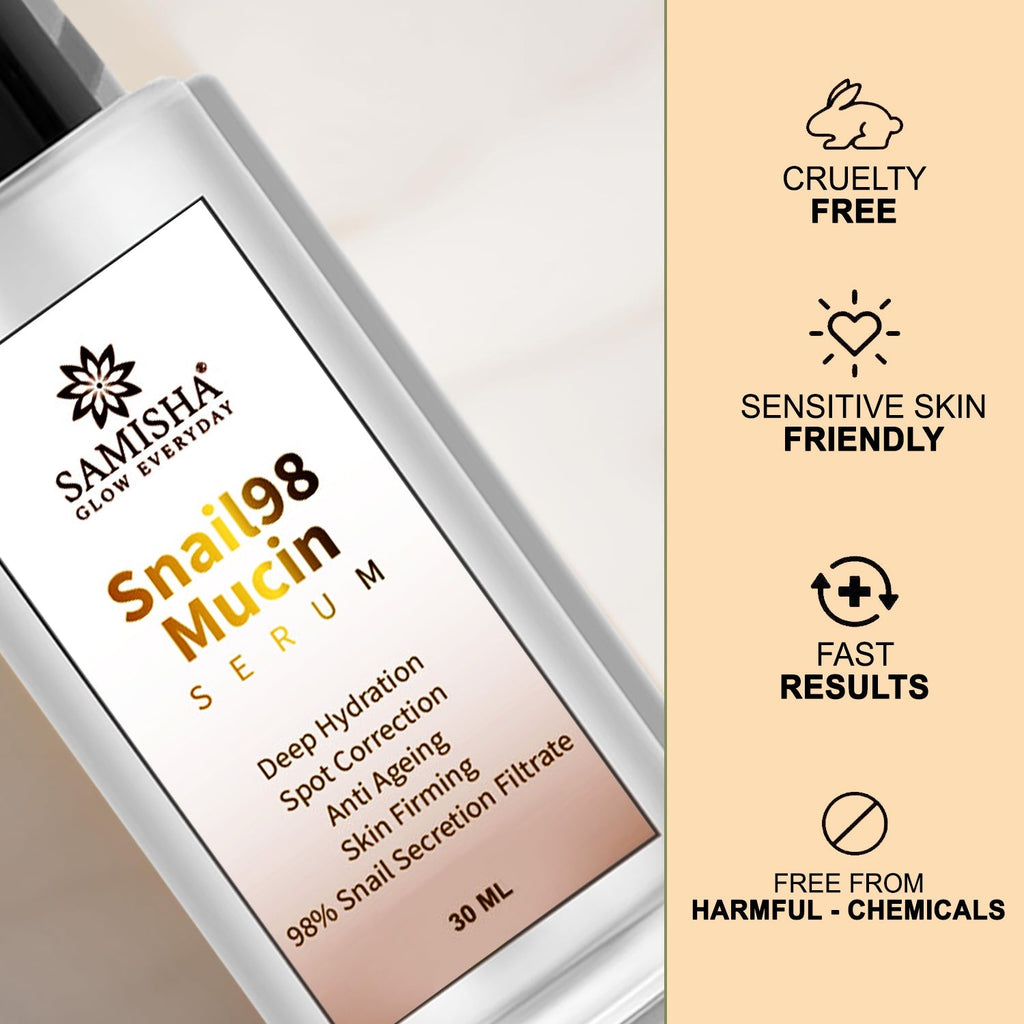 Samisha Snail Mucin Serum | Grocsy