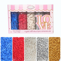 Confect Mix Blue, Red, Silver, White & Gold Patriotic Sprinkles | Mighty Hero Sprinkles | Grocsy
