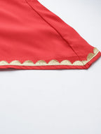 Ahalyaa Womens Crepe Solid Kurta Palazzo Set With Dupatta | Grocsy