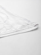 Ahalyaa Floral Embroidered Gotta Patti Pure Cotton Kurta With Palazzos & Dupatta | Grocsy