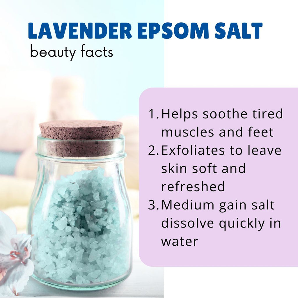 Samisha Lavender Epsom Salt For Pain Relief | Grocsy