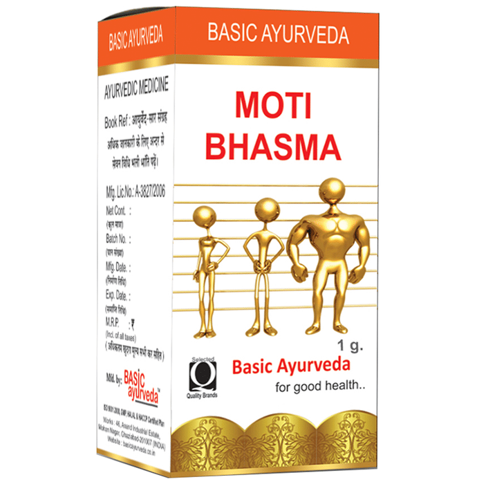 Basic Ayurveda Moti Bhasma | Grocsy