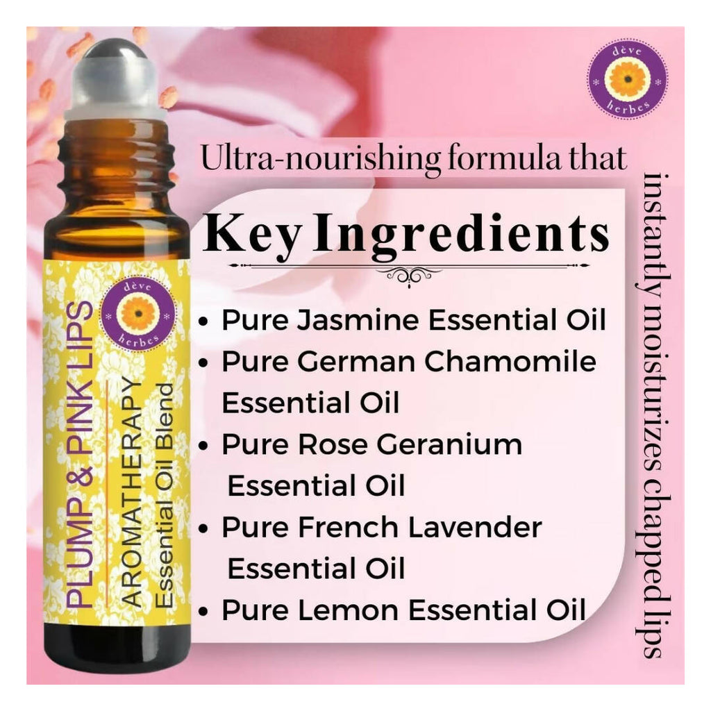 Deve Herbes Plum & Pink Lip Oil | Grocsy