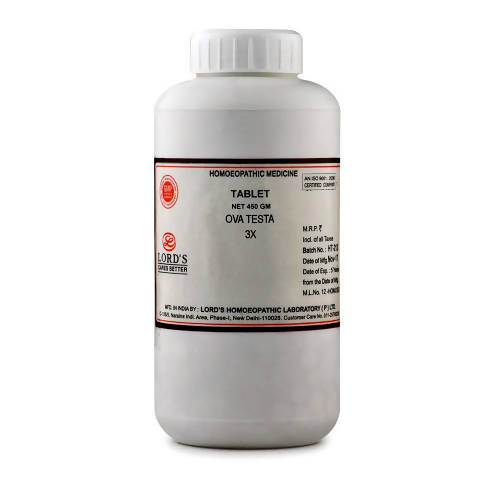 Lord's Homeopathy Ova Testa Tablets | Grocsy