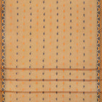 Exclusive Collection 100% Pure Cotton Biege Tant Saree With Hand Weaving Work | Grocsy