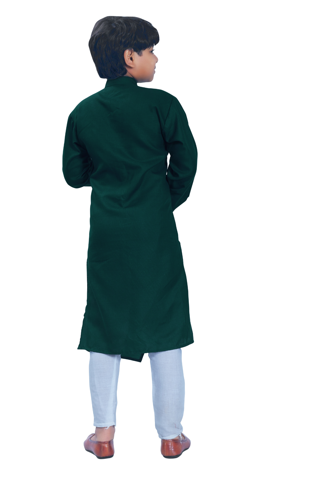 DEIANA'S Casual Designer Kurta Pyjama Set For Boys And kids (Bottle Green) | Grocsy