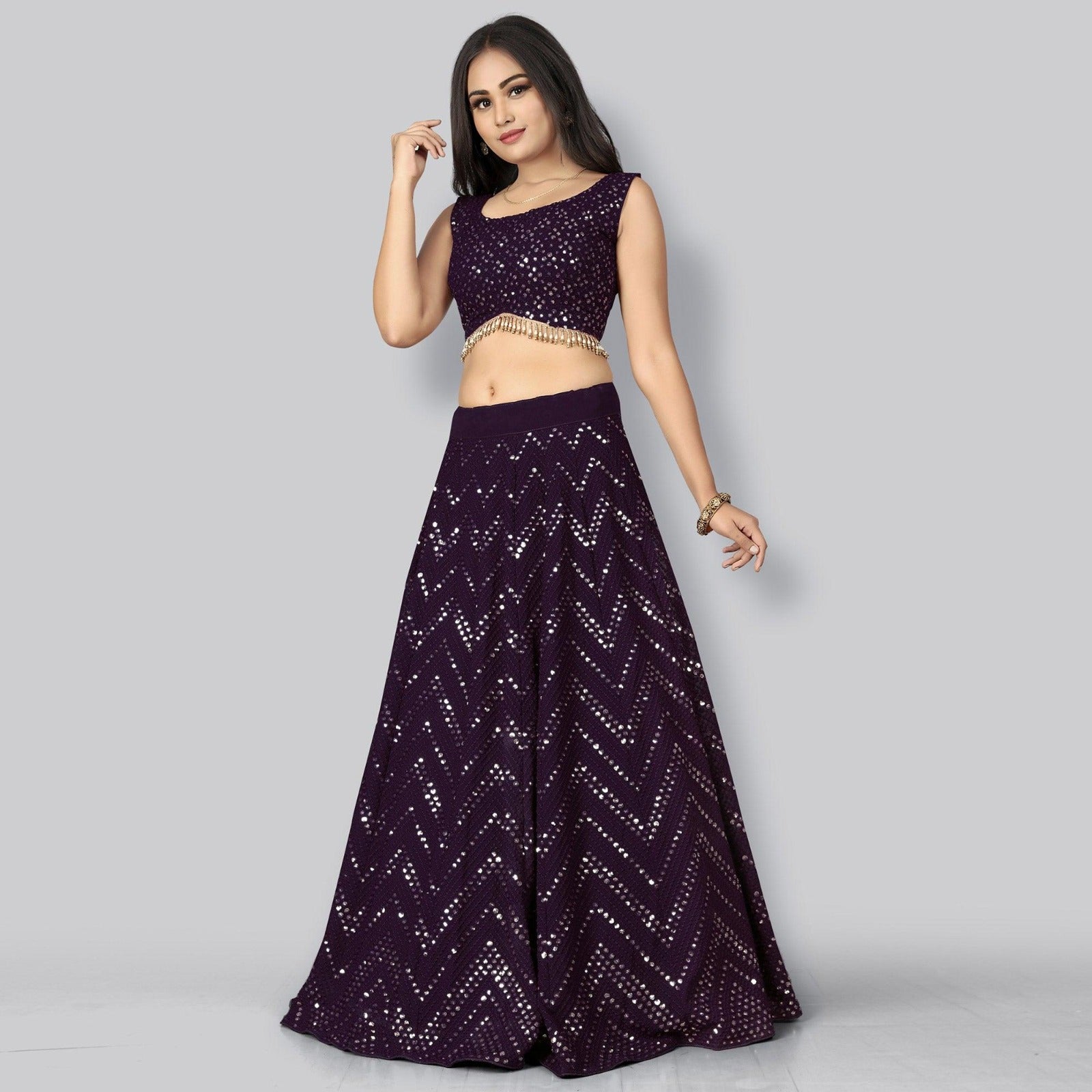 Lehenga Mart Glamorous Designer Lehenga Choli for Bridal and Bridesmaids Wedding Wear Choli | Grocsy