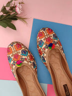 Desi Colour Women Indian Ethnic Footwear-Multi Atistica | Grocsy