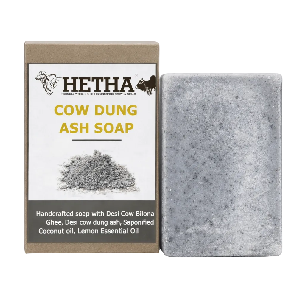 Hetha Cow Dung Ash Soap | Grocsy