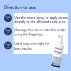 WishCare Hair Growth Serum Concentrate with Redensyl & Rosemary-In-Vivo Tested-Controls Hairfall | Grocsy