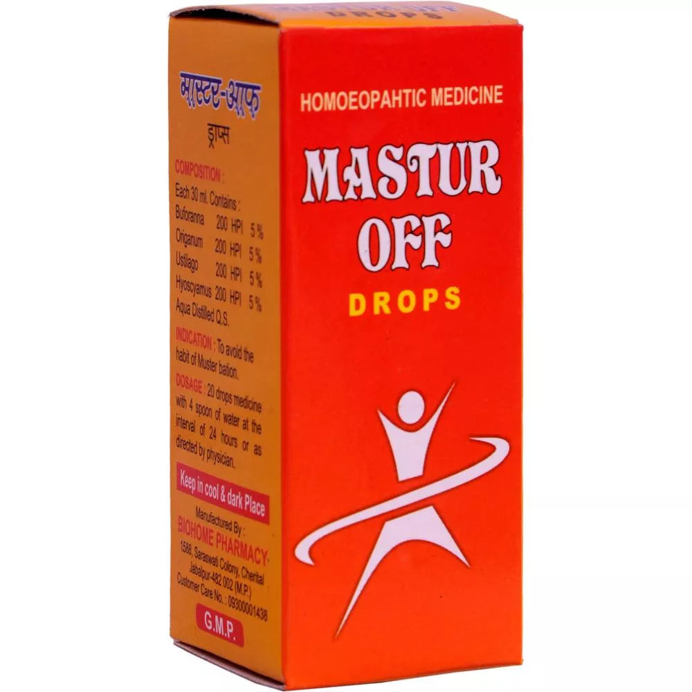 Biohome Mastur Off Drops | Grocsy