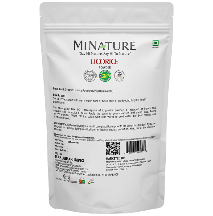 Minature Licorice Organic Powder | Grocsy