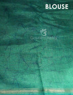 Lemon Yellow Colour Diamond Design Semi Chanderi Saree By Gayathri Reddy Designer Studio | Grocsy