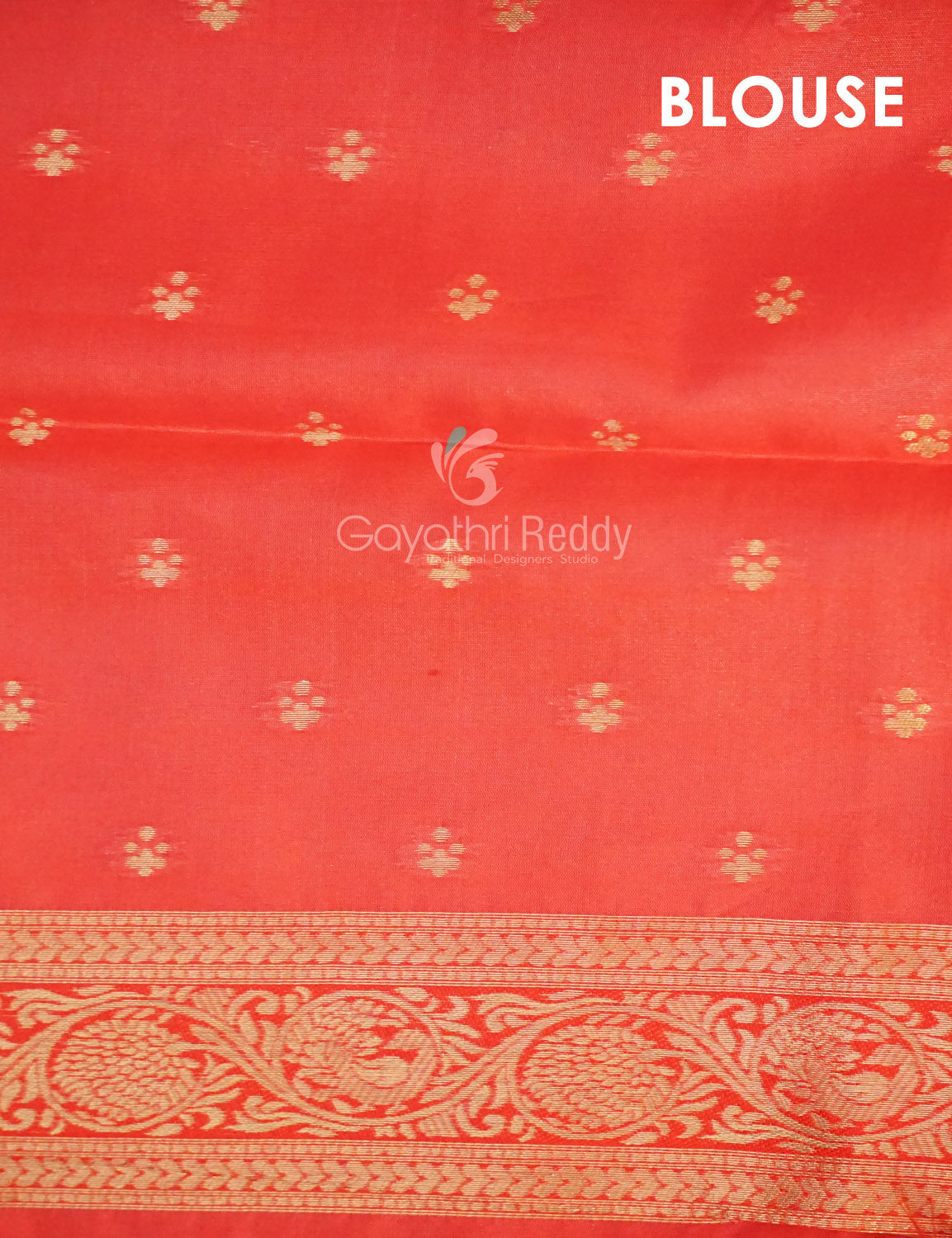 Off White Banaras Border Pichwai Design Banarasi Semi Silk Saree By Gayathri Reddy Designer Studio | Grocsy