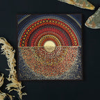 Tehzeeb Creations Golden Embossed Wall Painting | Grocsy