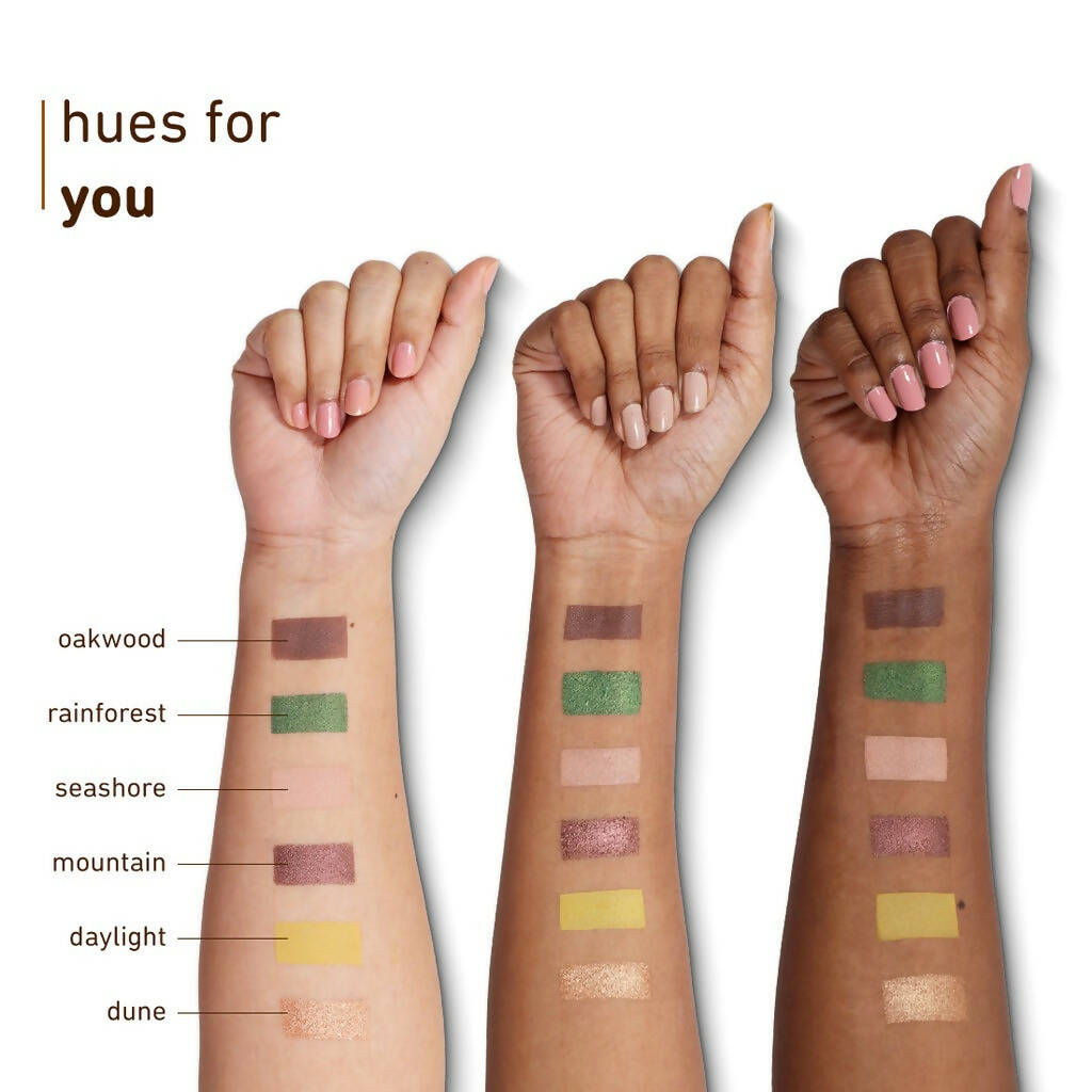 Plum In Your Element Eyeshadow Palette Easy to Blend 6-in-1 Palette 03 Earth | Grocsy