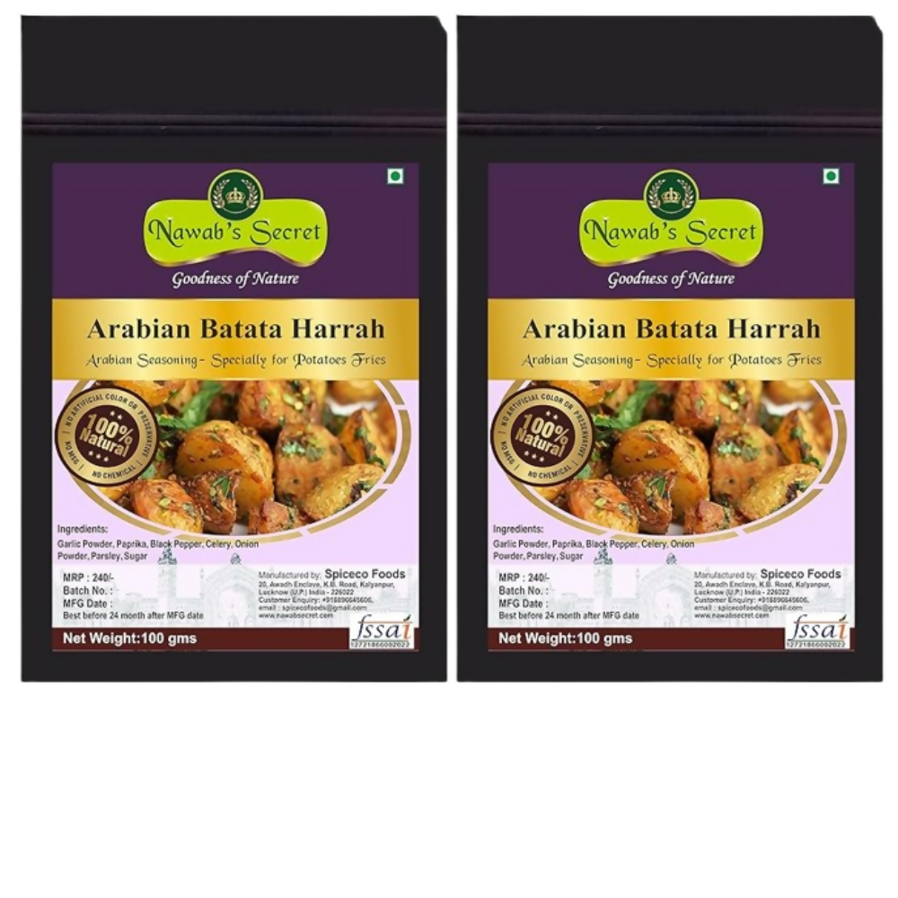 Nawab's Secret Arabian Batata Harrah - Exotic Seasoning Specially for Fried Potatoes | Grocsy