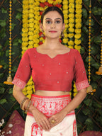 Shree Shyam Fashion Silk White Saree | Grocsy