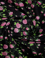 Block Print Black Coloured Mulmul Cotton Saree By Gayathri Reddy Designer Studio | Grocsy