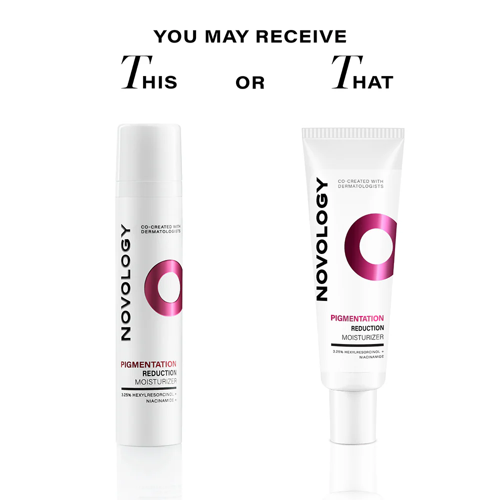 Novology Bi-Phasic Hyper Pigmentation Serum + Pigmentation Reduction Moisturizer Combo | Grocsy
