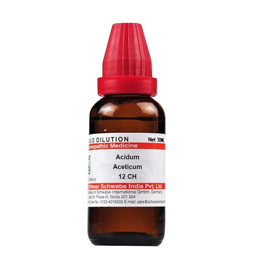 Dr. Willmar Schwabe India Acidum Aceticum Dilution | Grocsy