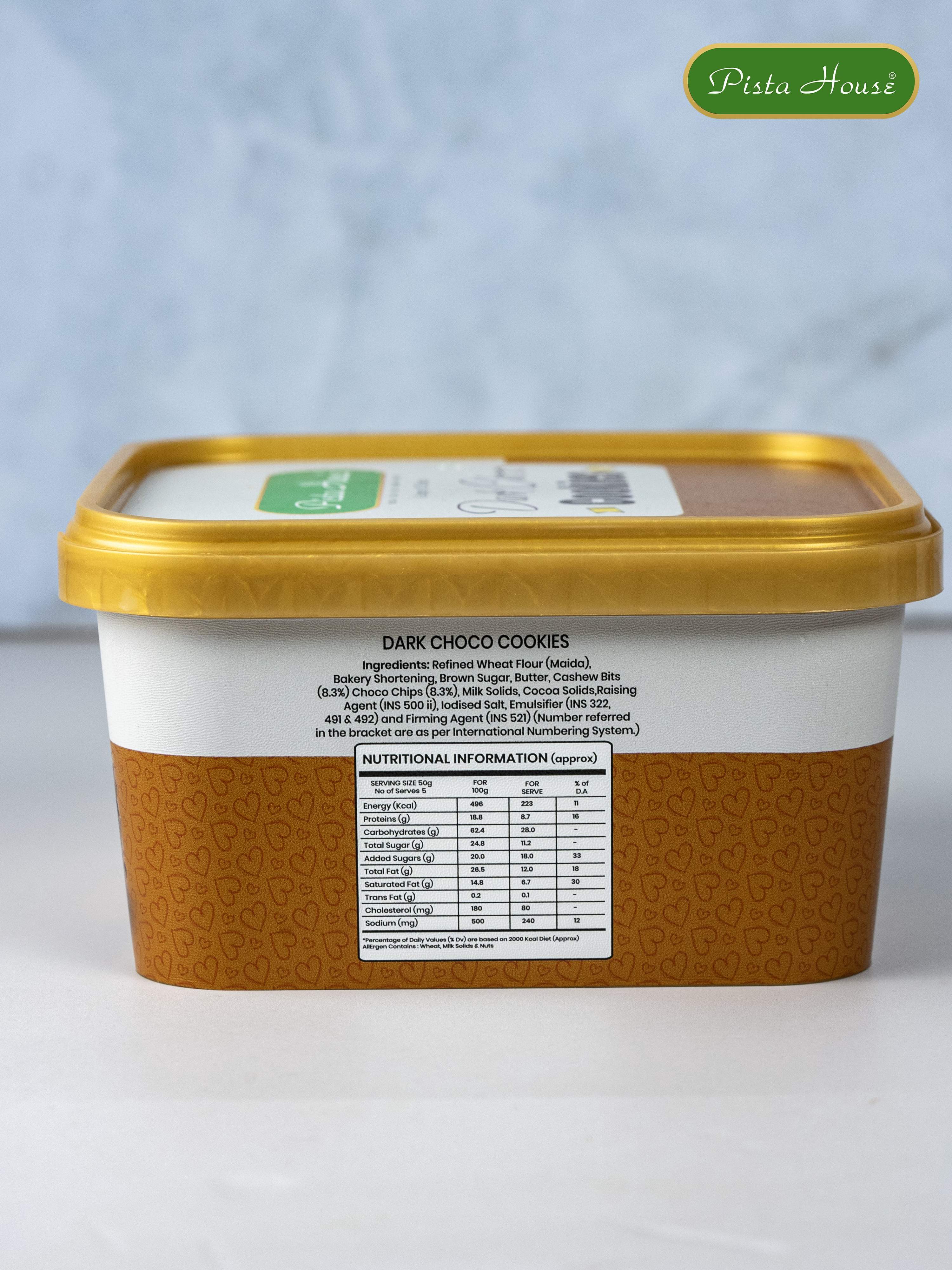 Pista House Dark Choco Cookies Premium | Grocsy