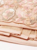 House of Panchhi Peach Net Multi Sequins with heavy Zarkan embroidery Lehenga choli & Dupatta | Grocsy