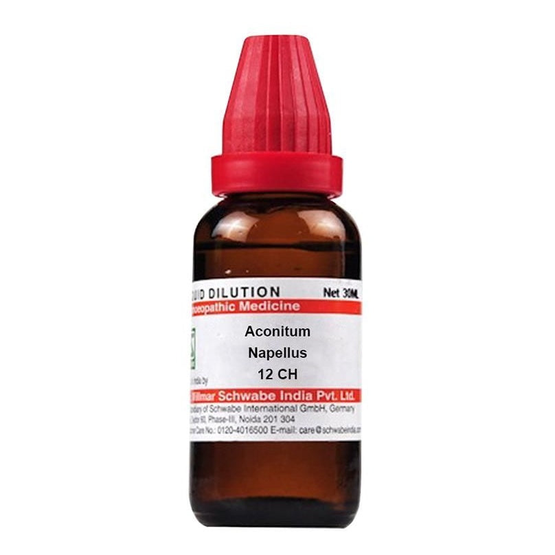 Dr. Willmar Schwabe India Aconitum Napellus Dilution | Grocsy