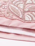 House of Panchhi Pink Net Multi Sequins with heavy Zarkan embroidery Lehenga choli & Dupatta | Grocsy