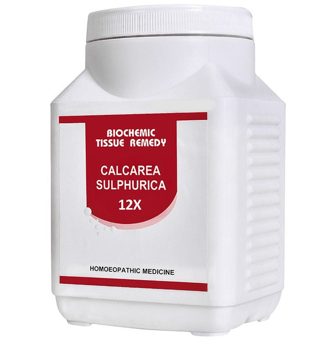 Bakson's Homeopathy Calcarea Sulphurica Biochemic Tablets | Grocsy