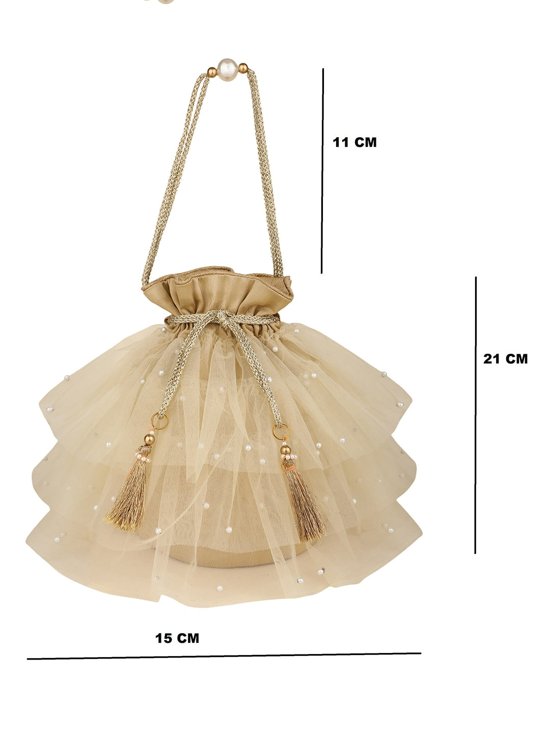 Masq Embellished Potli Clutch | Grocsy