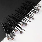 PAC Studio Synthetic Series -Complete Professional Brush Set, Feather Soft Synthetic Bristles, Sturdy Pouch | Grocsy