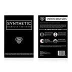 PAC Studio Synthetic Series -Complete Professional Brush Set, Feather Soft Synthetic Bristles, Sturdy Pouch | Grocsy