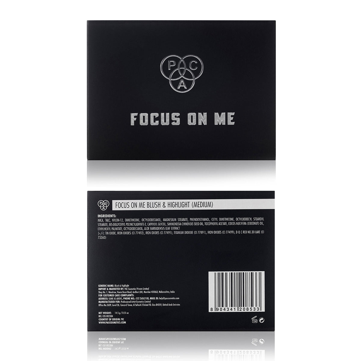 PAC Studio Focus On Me Blush & Highlighter - Medium | Grocsy