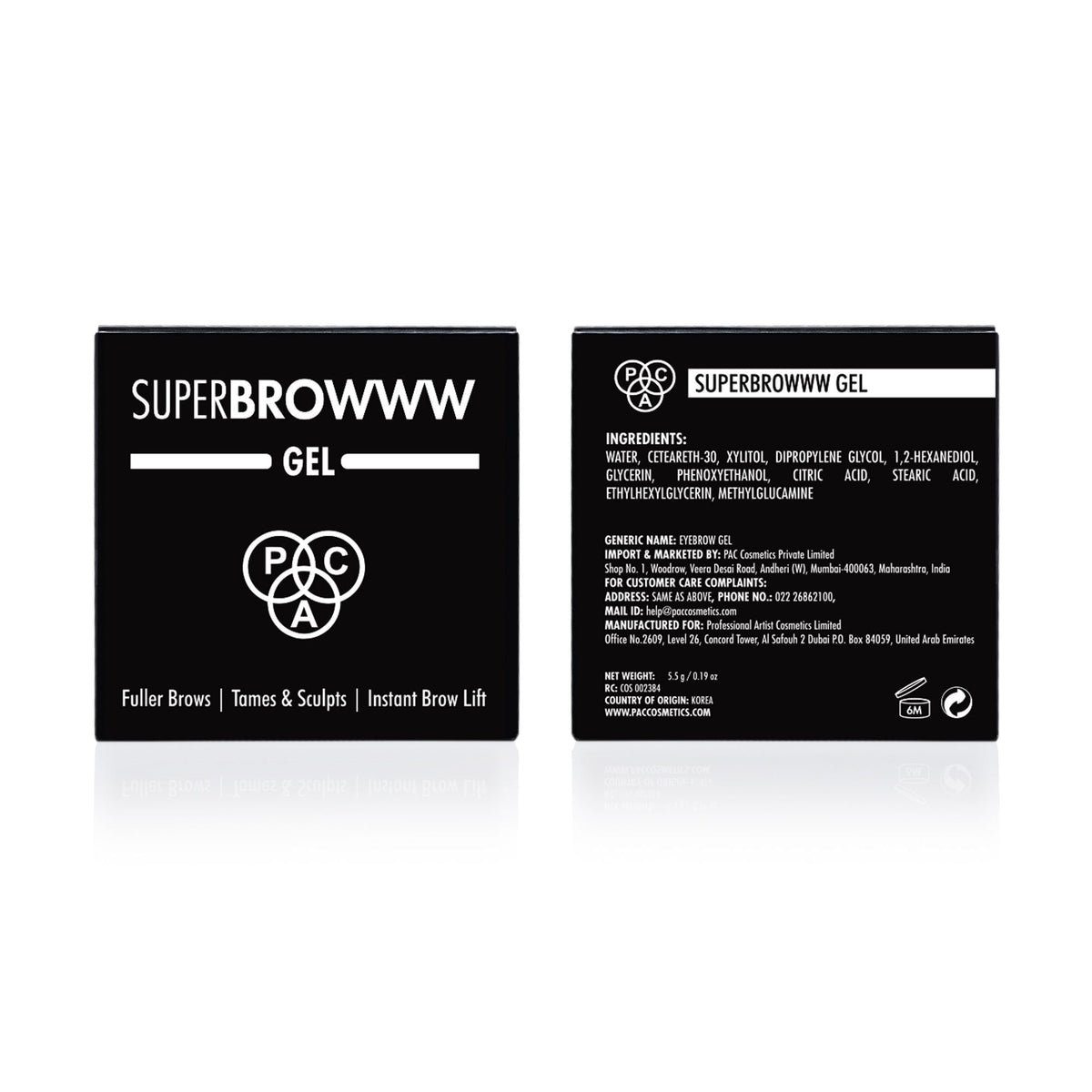 PAC Studio Superbrowww Gel | Grocsy