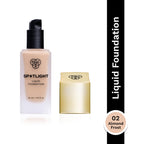 PAC Studio Spotlight Liquid Foundation - 02 Almond Frost | Grocsy