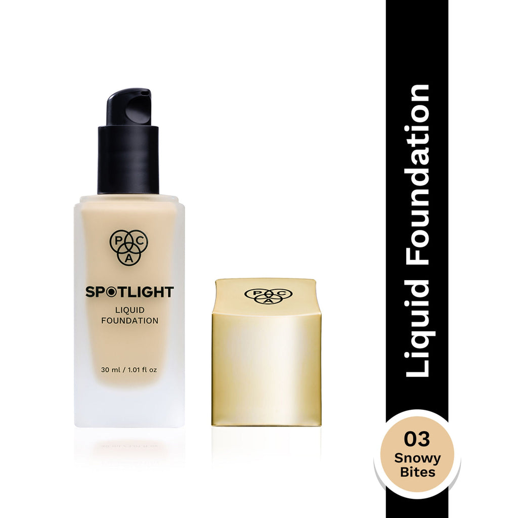 PAC Studio Spotlight Liquid Foundation - 03 Snowy Bites | Grocsy