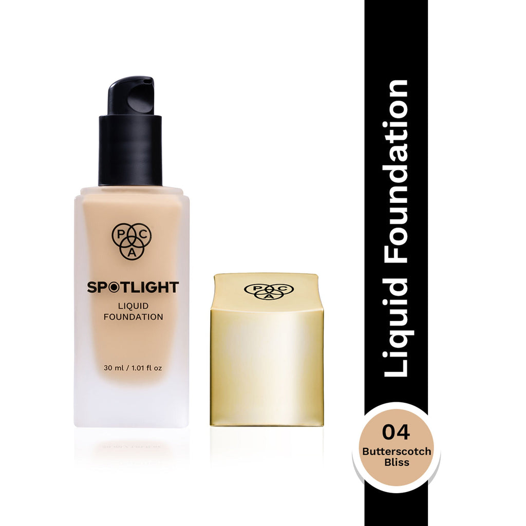 PAC Studio Spotlight Liquid Foundation - 04 Butterscotch Bliss | Grocsy