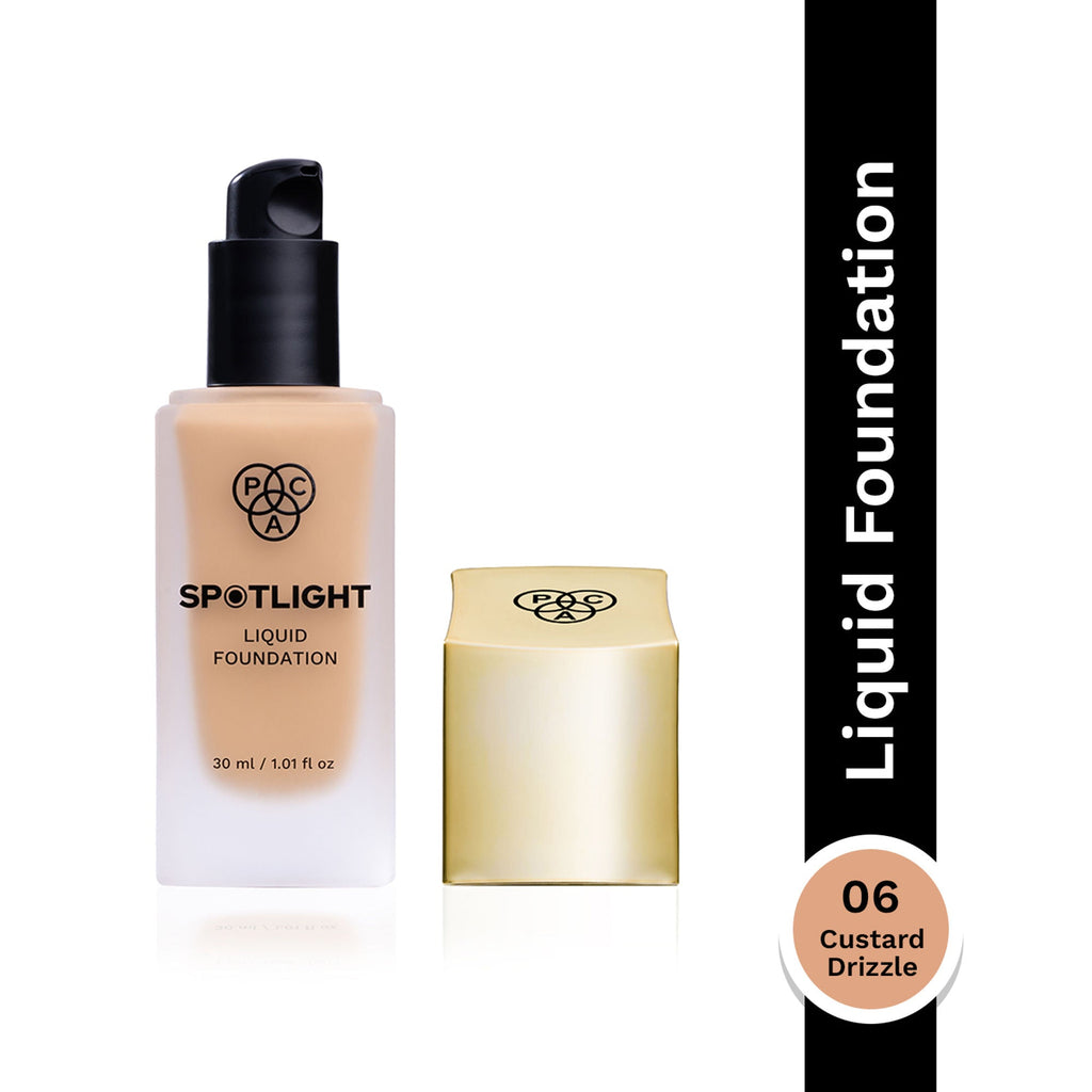 PAC Studio Spotlight Liquid Foundation - 06 Custard Drizzle | Grocsy